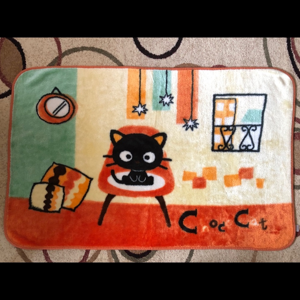 RARE 1996 Sanrio Choco Cat Blanket
